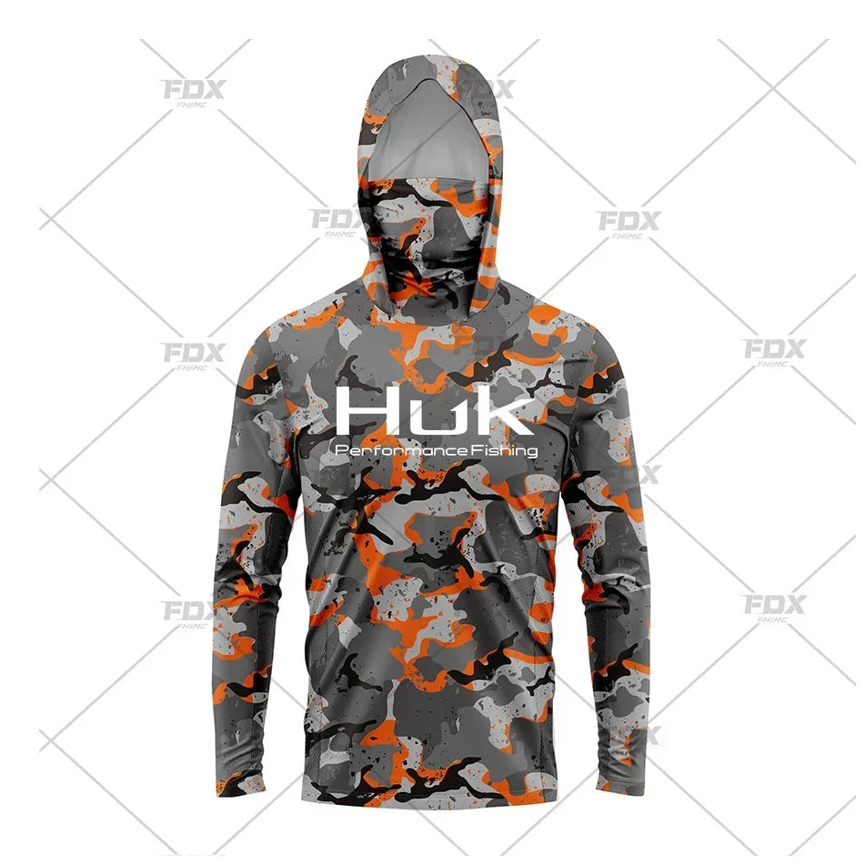 Nova Full Coverage Performance Fishing Wear Camo Moisture-Wicking Hooded Gaiter Combo 17 Nova Fishing & Outdoors