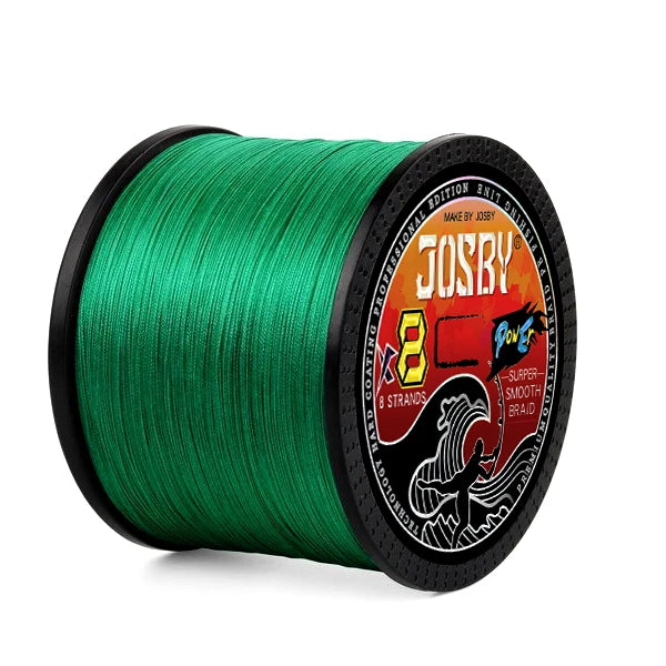 8-Strand PE Braided Fishing Line – 100M to 1000M Spools GREEN Nova Fishing & Outdoors