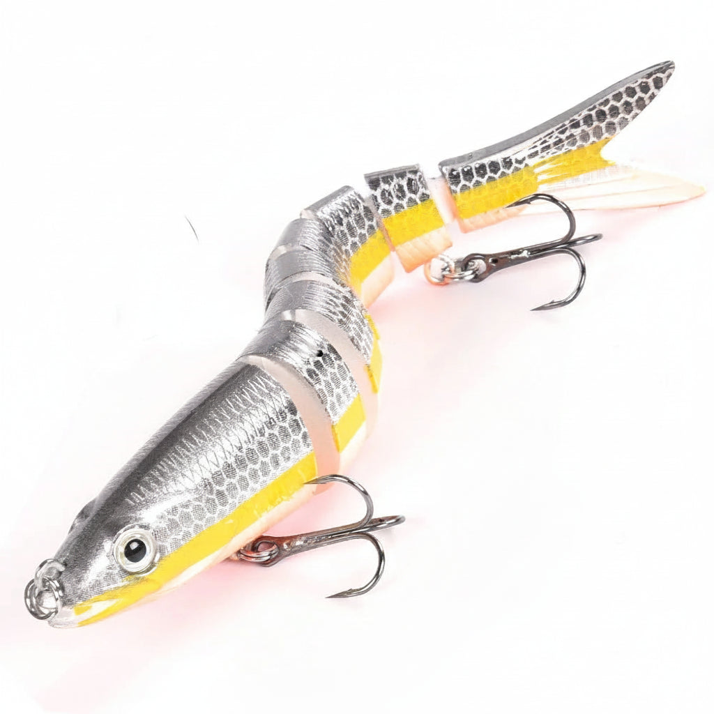 Multi-Jointed Swimbait – Slow-Sinking Segmented Crankbait Style 4 Nova Fishing & Outdoors