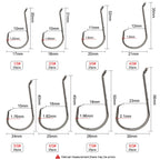 Nova Octopus Circle Hooks – Chemically Sharpened Carbon Steel Bait Hooks (50pc / 25pc)