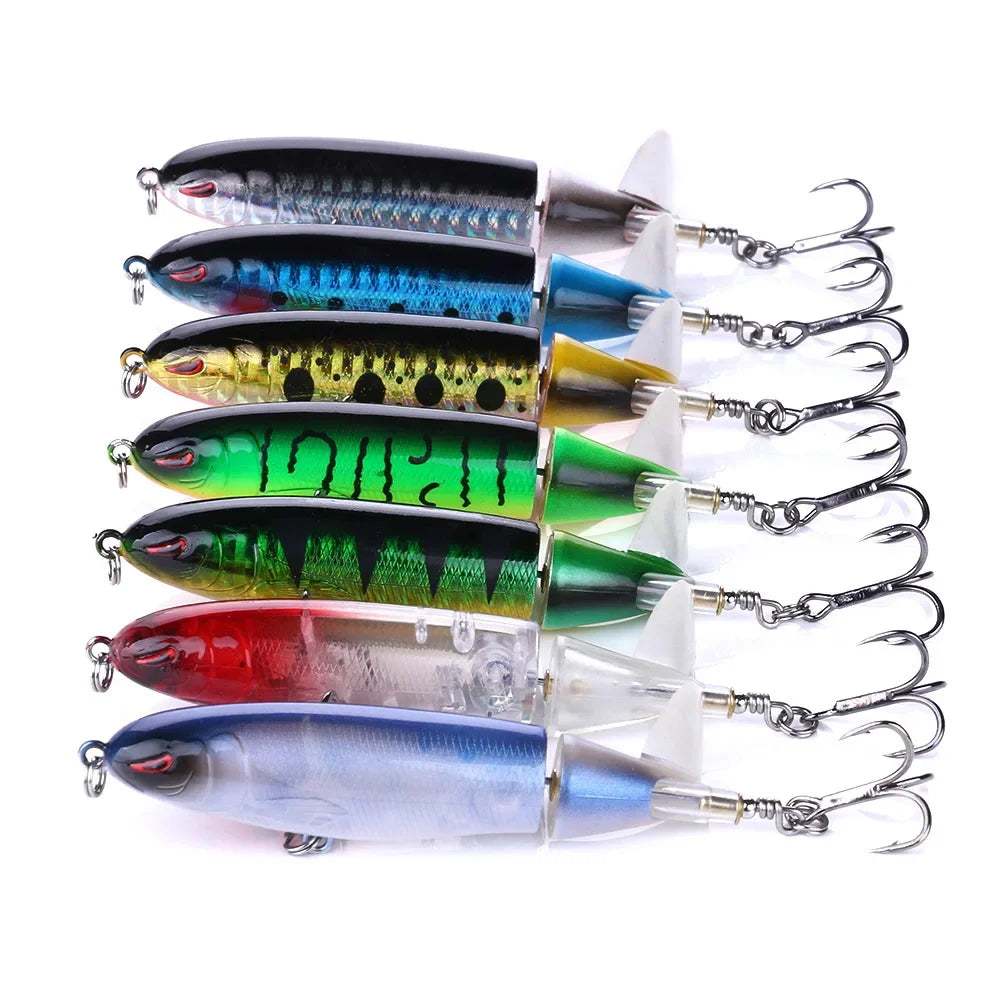Topwater Propeller Rotating Tail Hard Bait Fishing Lure Nova Fishing & Outdoors