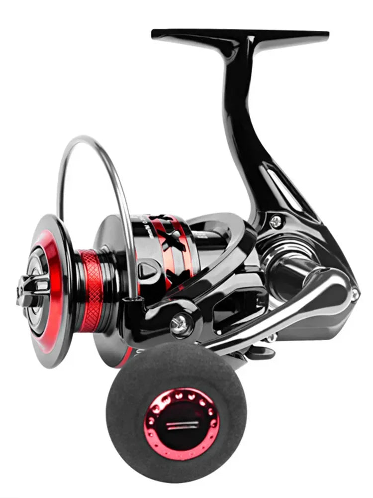 DEUKIO Fishing Reel 2000-7000 Max Drag 12KG Spinning Reels Metal Spool carretilhas de pesca Reel for Fishing Accessories Peche Nova Fishing & Outdoors