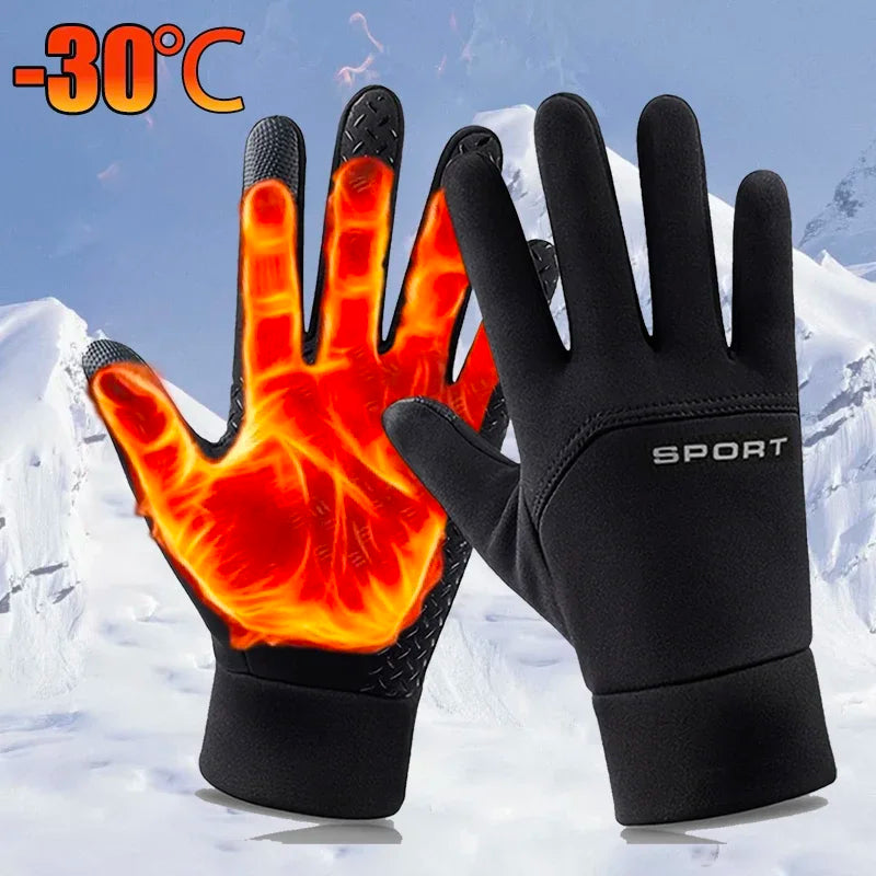 Thermal Neoprene Fishing Gloves – Insulated Windproof Full-Finger Cold Weather Pair Nova Fishing & Outdoors