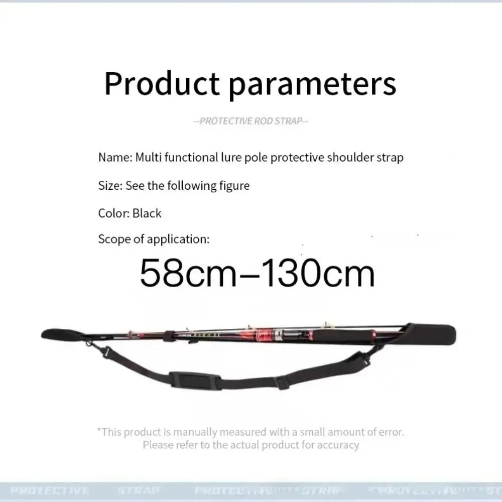Adjustable Neoprene Fishing Rod Shoulder Strap Nova Fishing & Outdoors