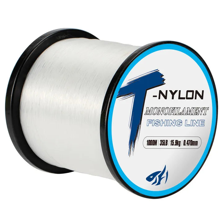 30lb Monofilament Fishing Line – 1000M Low-Stretch Spool Clear White Nova Fishing & Outdoors