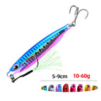 Baitcaster Practice Plug Set – 10-60g Metal Jigs for Casting Drills Nova Fishing & Outdoors
