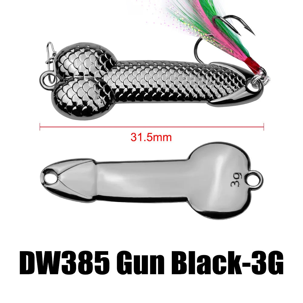 The "Ultimate Icebreaker" Blade Lure 3g Black Nova Fishing & Outdoors