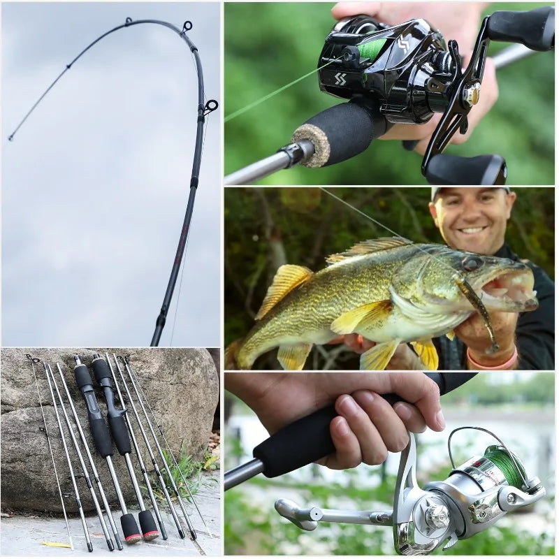Nova All-Season Telescopic Fishing Rod – 1.7m Ultralight Carbon Fiber Travel Pole Nova Fishing & Outdoors