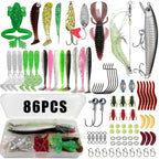 Professional Multi-Piece Fishing Lure Kit and Layered Tackle Box Nova Fishing & Outdoors