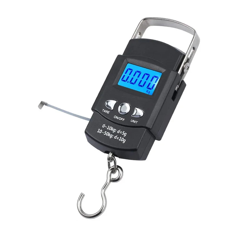 Nova Pro-Digital Hanging Scale with Retractable Measuring Tape 50kg China Mainland Nova Fishing & Outdoors