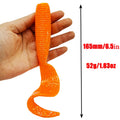 Fishing Lures 165mm/6.5in/52g Soft Artificial Bait Lures Bass Tail Fishing Gear Color B Nova Fishing & Outdoors