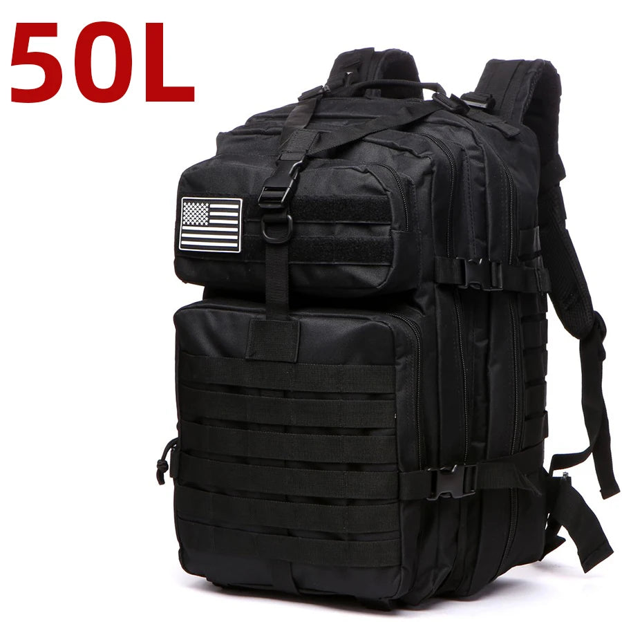 50L Waterproof Dry Bag Rucksack for Fishing & Camping 50L(Black) Nova Fishing & Outdoors