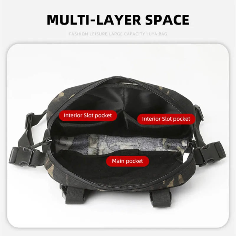 Nova Tactical Outdoor Chest Pack Wearable Fishing Rig and Utility Vest