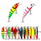 6.5g Sinking Minnow Hard Bait with Dual Treble Hooks Nova Fishing & Outdoors