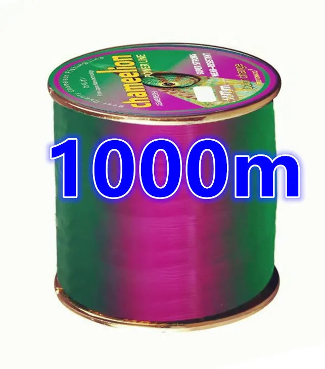 Nova Fishing Chameleon Series - Fluorocarbon Coated Monofilament | Color-Changing Stealth Line 1000m Nova Fishing & Outdoors