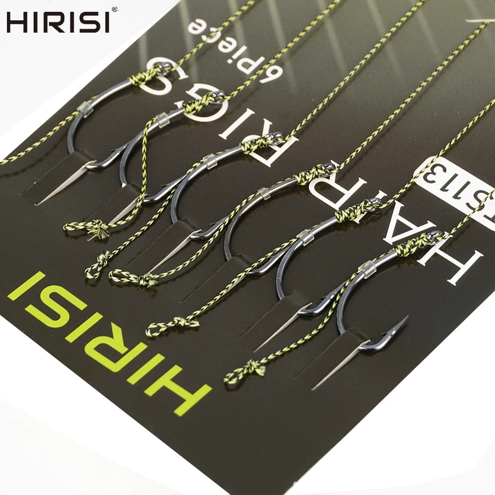 Nova Ready-Made Carp Rigging Kit - High-Carbon Steel Hook Set with Rolling Swivels for Boilies & Corn