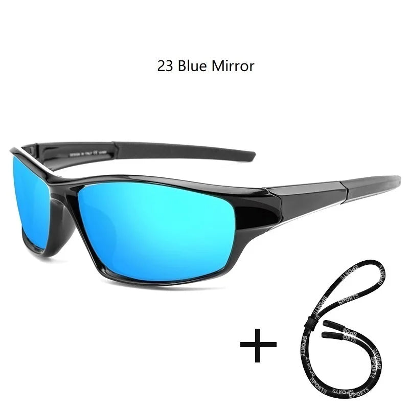 Nova Sport Polarized Sunglasses for Men and Women Driving Hiking Marine Fishing Glasses 23 Blue Mirror Nova Fishing & Outdoors