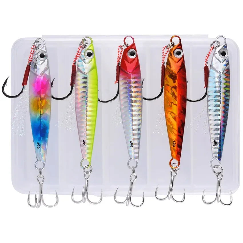 5pcs Nova Pro-Series Versatile Metal Casting Jigs | Bass, Pike & Walleye Nova Fishing & Outdoors