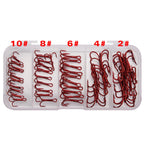 Nova Treble Hook Box – Barbed Carbon Steel Trebles for Lures & Sea Fishing (50pc)