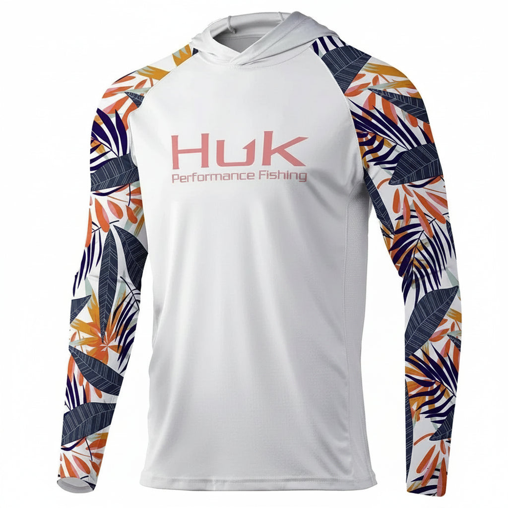 Nova Men's UPF 50+ Fishing Hoodie – Long Sleeve Sun Protection Shirt EDYHUK1001 Nova Fishing & Outdoors