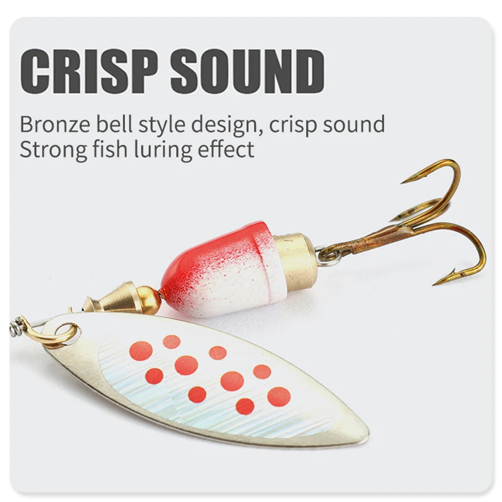 5-Piece All-Species Spinner Bait Kit with Compact Tackle Box | Bass, Trout & Salmon Nova Fishing & Outdoors