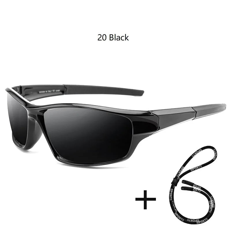 Nova Sport Polarized Sunglasses for Men and Women Driving Hiking Marine Fishing Glasses 20 Black Nova Fishing & Outdoors