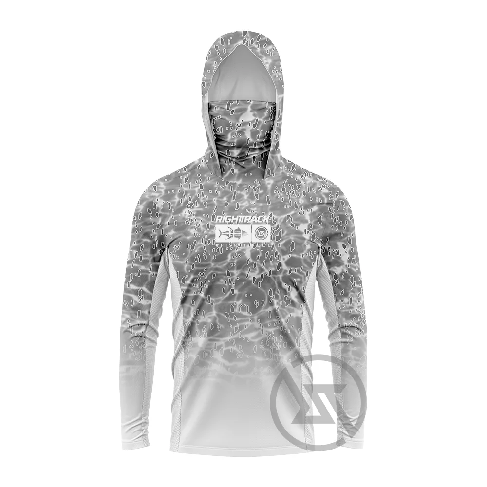 Nova Men's Mask Hoodies Fishing Clothing UPF 50+ UV Hunting Climbing Jersey 9 Nova Fishing & Outdoors