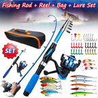 All-in-One 1.2M Telescopic Fishing Kit with Reel and Accessories Nova Fishing & Outdoors