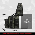 Nova Multi-Functional Fishing Tackle Backpack - Waterproof Sling Bag with Rod Holder & Gear Storage Nova Fishing & Outdoors