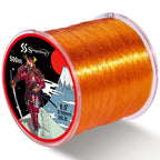 Nova 500M Japanese Nylon Fishing Line - Floating Monofilament for Bass & Topwater - High Strength Orange Nova Fishing & Outdoors
