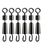 Ball Bearing Swivels – 30/50pc Solid Ring Connectors for Fishing Line