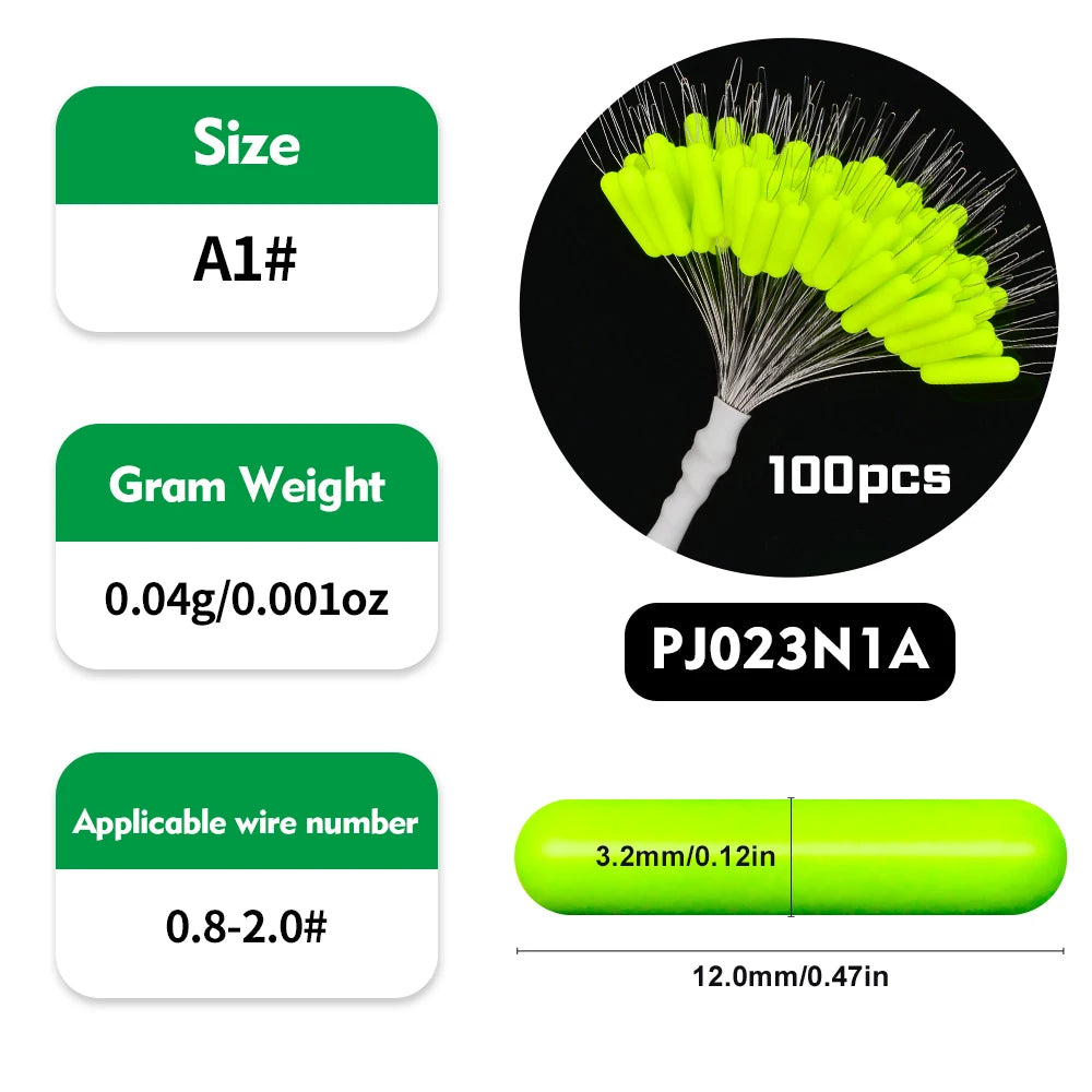 Nova Rubber Bobber Stoppers – Bulk Oval Float Stops for Slip Bobber Rigs (100pc) A 1 Nova Fishing & Outdoors