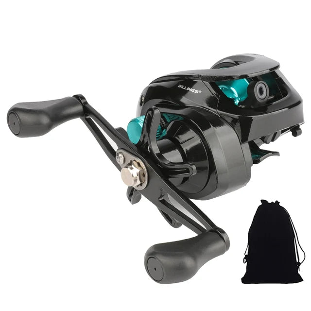 Baitcasting Reel – 6.3:1 Gear Ratio, 8kg Max Drag Box Nova Fishing & Outdoors