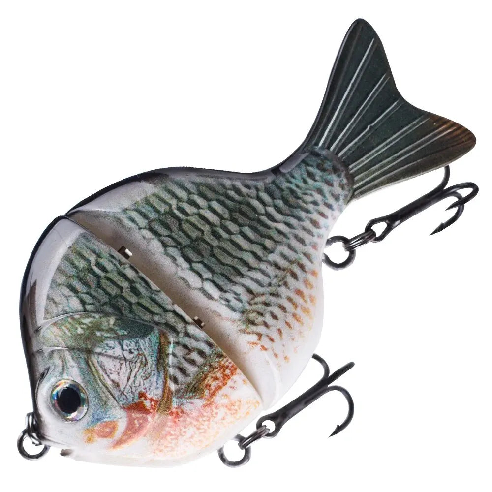 Nova Single-Jointed Glide Bait - Hard Body Sunfish Swimbait for Bass & Pike - 9cm, 34.5g, Slow Sinking CC01-6 Nova Fishing & Outdoors