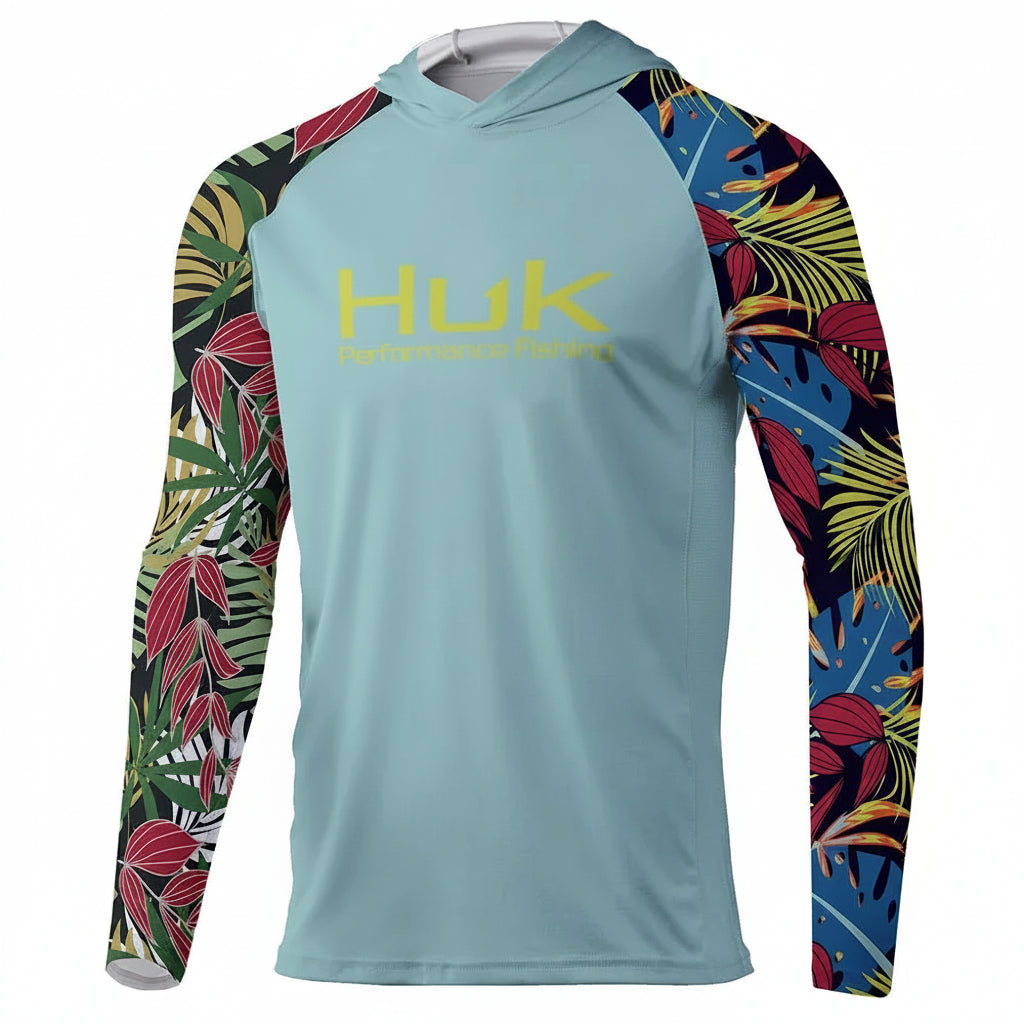 Nova Men's UPF 50+ Fishing Hoodie – Long Sleeve Sun Protection Shirt EDYHUK1005 Nova Fishing & Outdoors