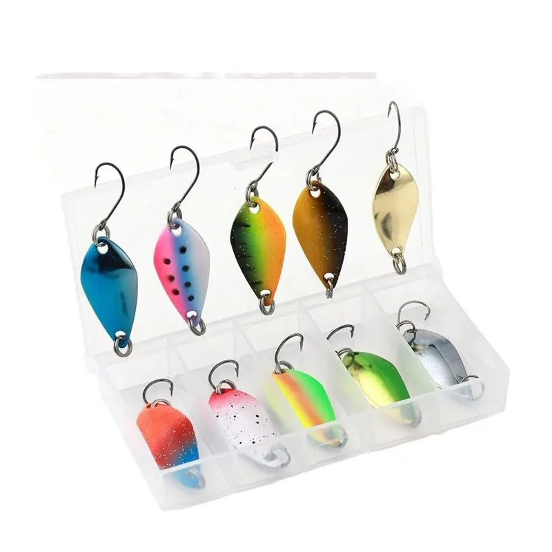 Multi-Weight Precision Metal Spoon Lure Set for Trout and Bass Nova Fishing & Outdoors