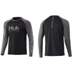 Nova Shield Tech Sun Protection Fishing Top - Long Sleeve Hoodless Jersey - Anti-Chafe Outdoor Apparel