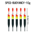 Nova Premium Balsa Slip Float Kit – Floats, Bobber Stops & Weights, Saltwater & Freshwater (5pc)