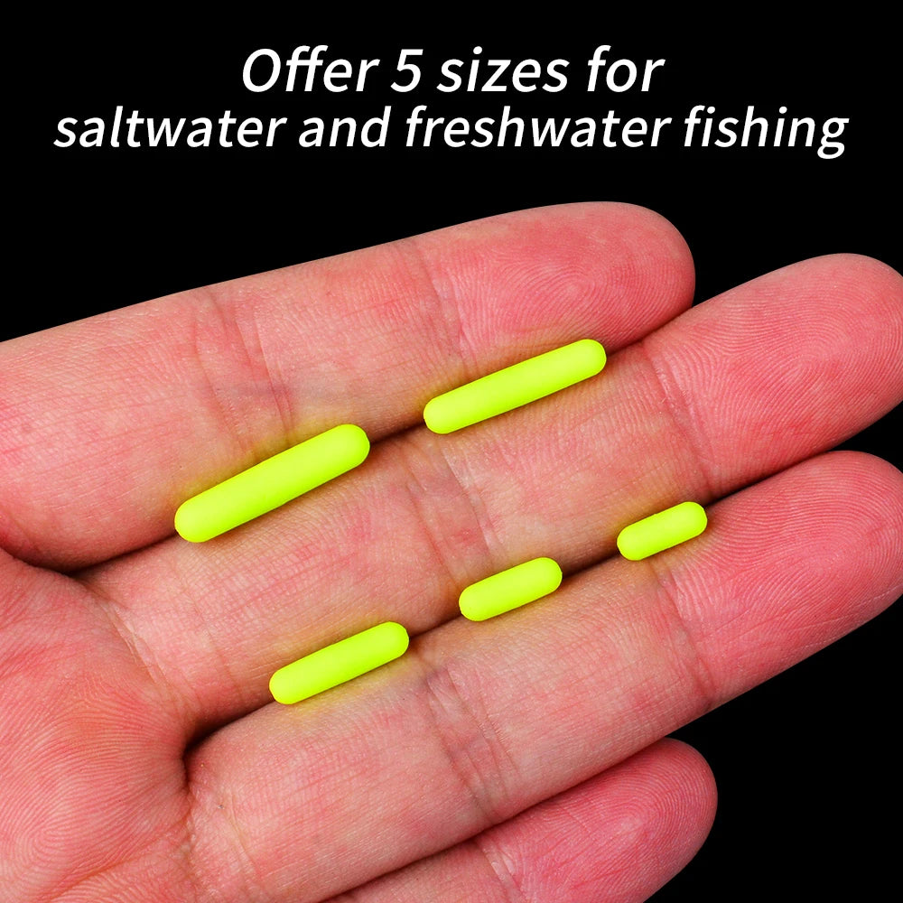 Nova Rubber Bobber Stoppers – Bulk Oval Float Stops for Slip Bobber Rigs (100pc)