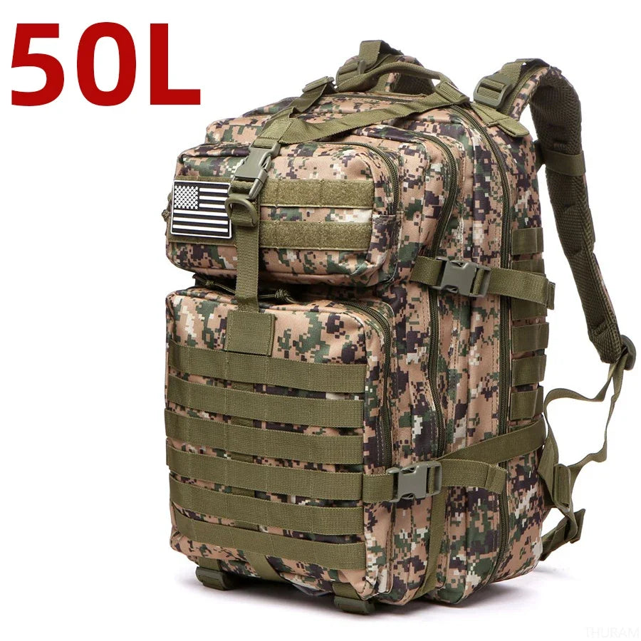 50L Waterproof Dry Bag Rucksack for Fishing & Camping 50L(Camouflagegreen) Nova Fishing & Outdoors