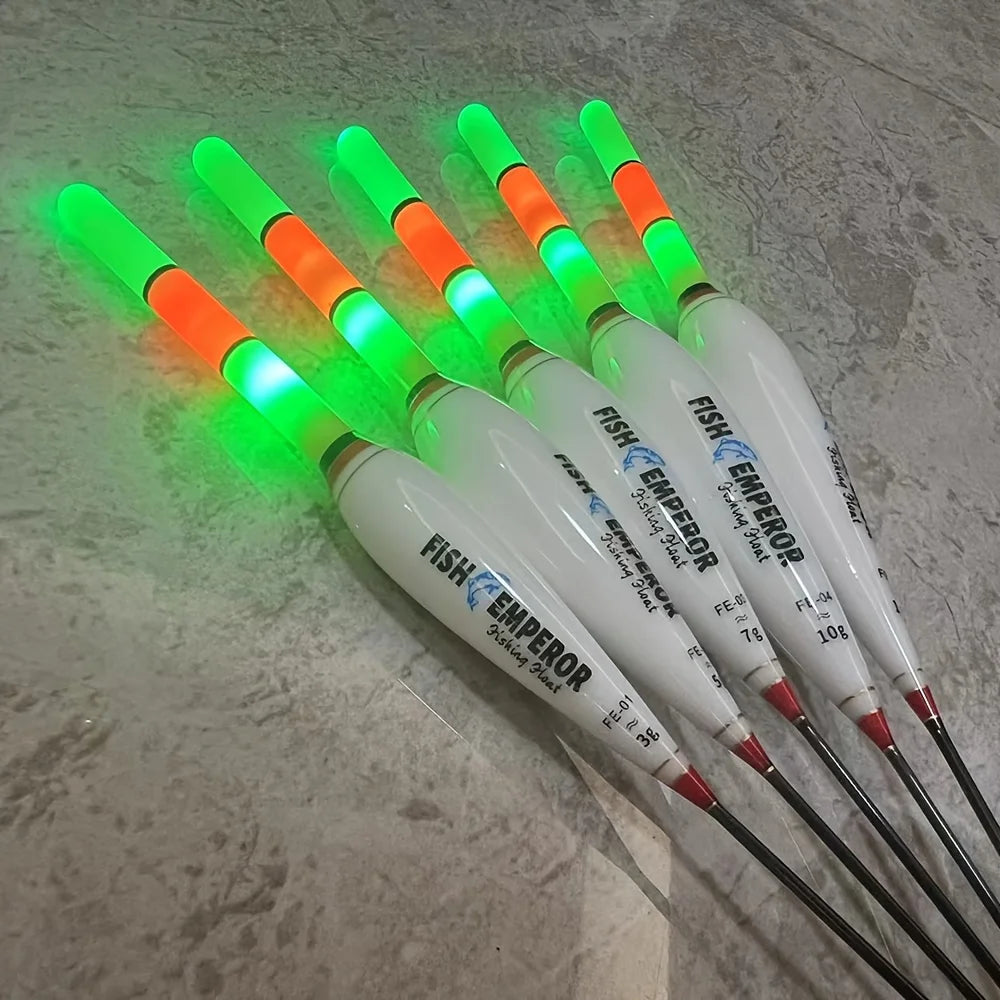 Nova Electronic Night Floats – LED Luminous Buoys for Night Fishing (2-Pack)