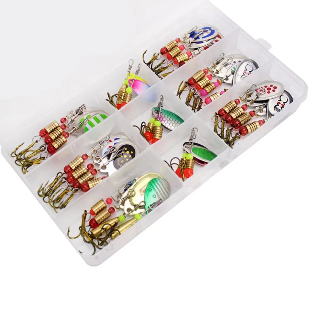 Nova Versatile Multi-Species Fishing Spoon-Spinner Lure Assortment – 10/30 Piece Set Nova Fishing & Outdoors
