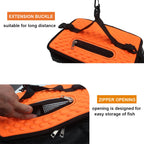 Portable Foldable Floating Mesh Fish Basket and Minnow Bucket Nova Fishing & Outdoors