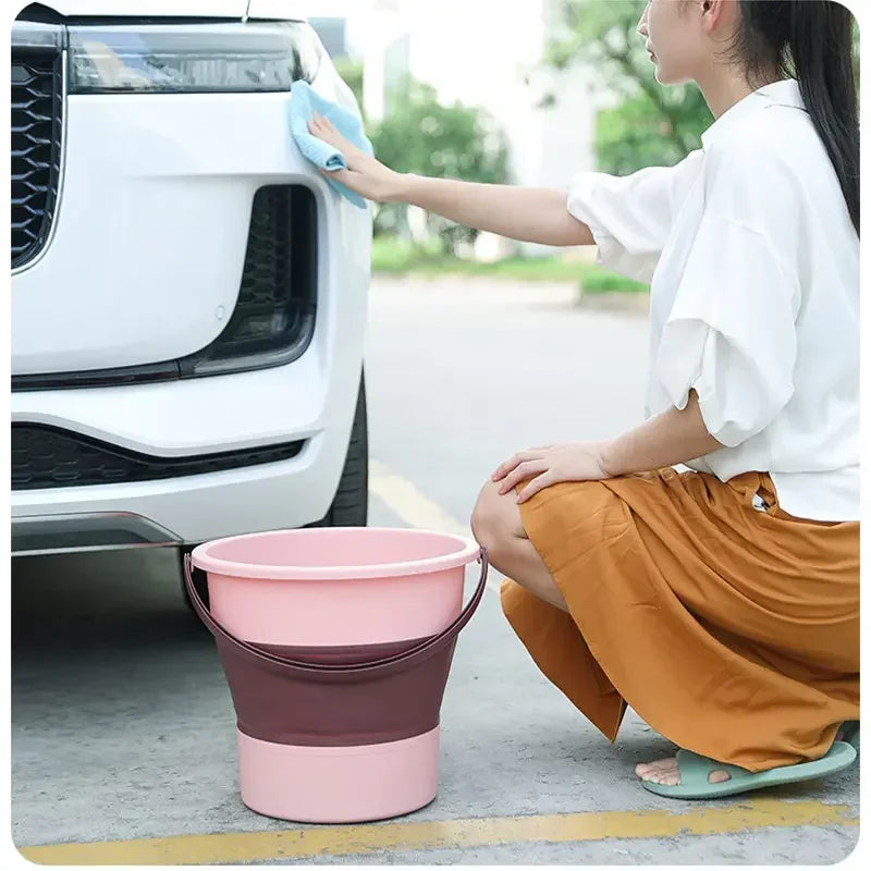 Collapsible Fishing Water Bucket – 5L, 10L & 17L Portable Folding Container Nova Fishing & Outdoors