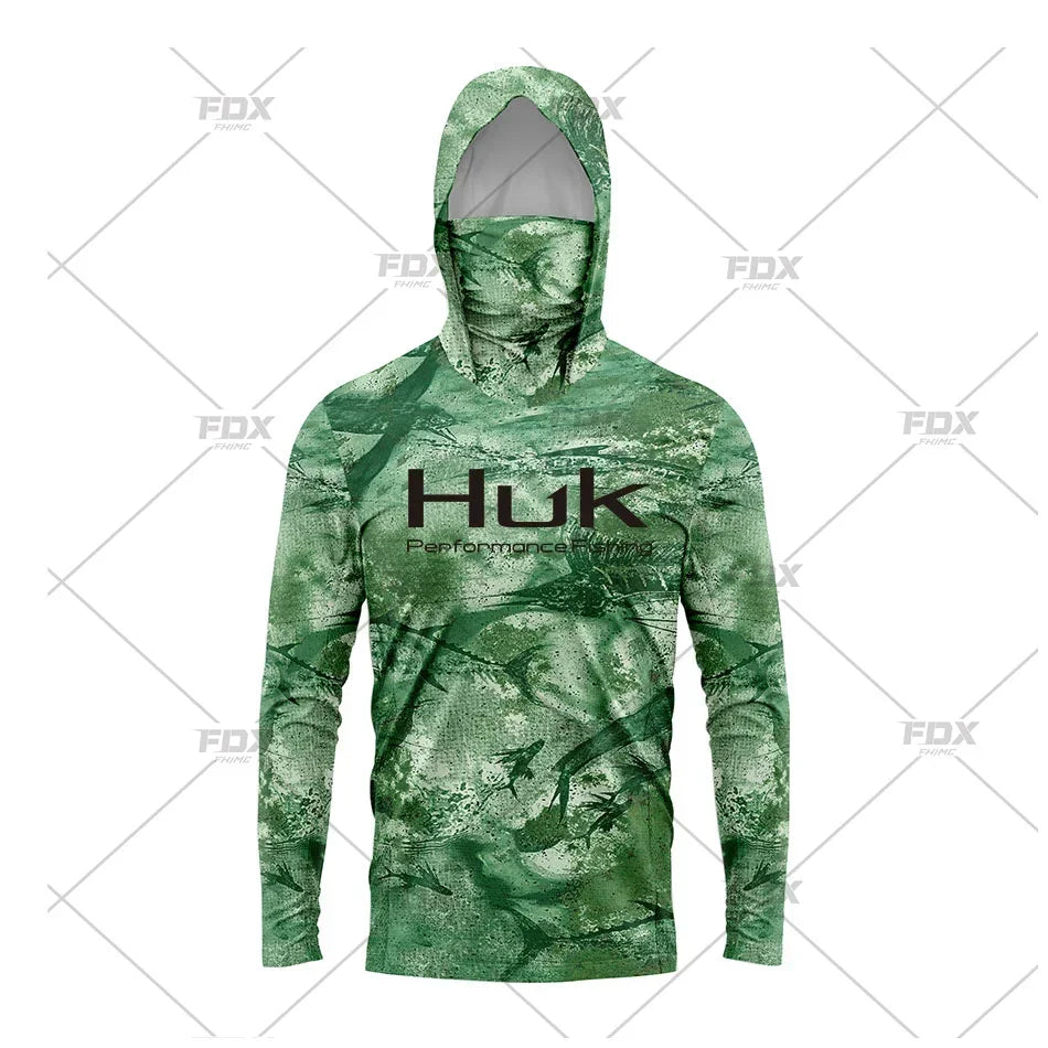 Nova Full Coverage Performance Fishing Wear Camo Moisture-Wicking Hooded Gaiter Combo 03 Nova Fishing & Outdoors