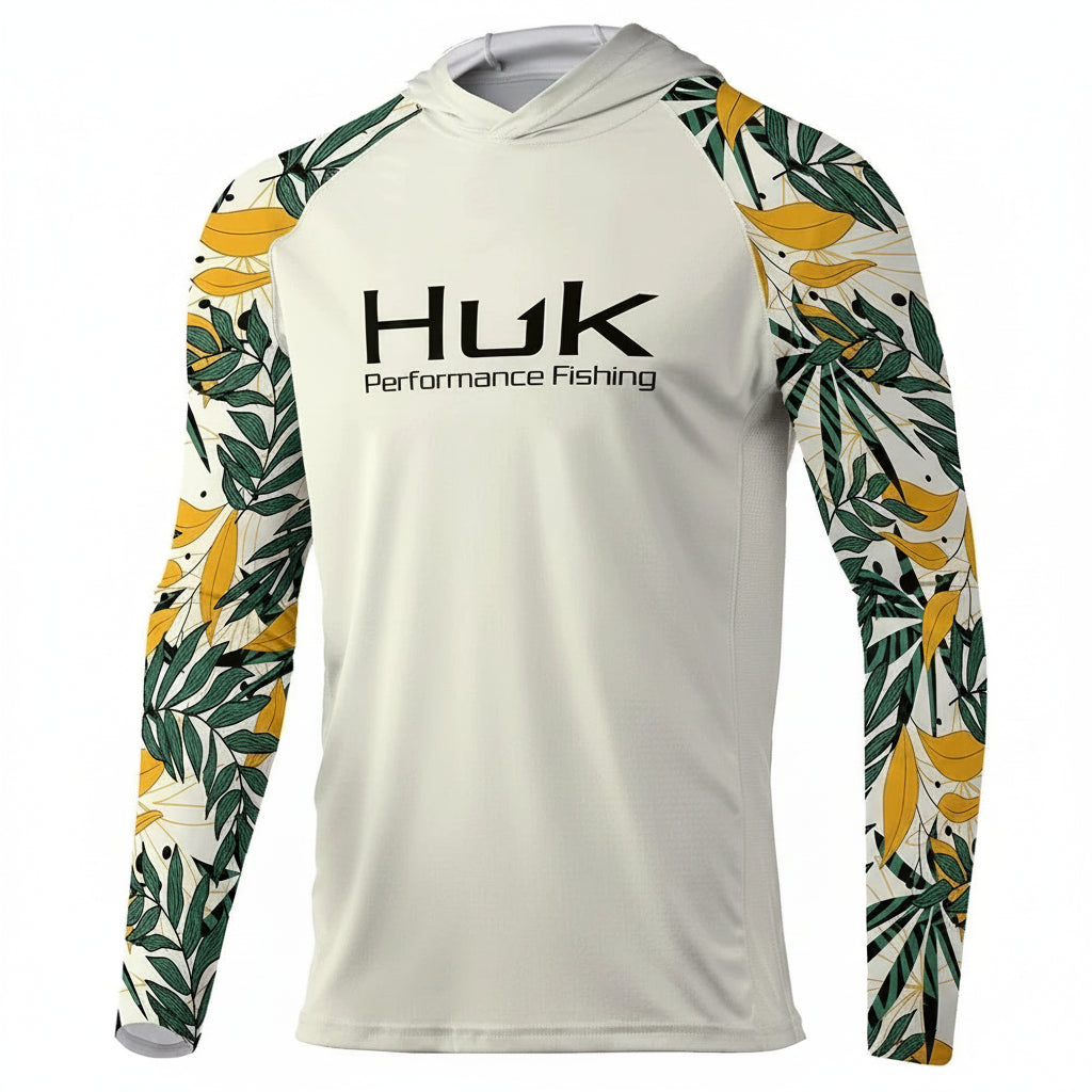 Nova Men's UPF 50+ Fishing Hoodie – Long Sleeve Sun Protection Shirt EDYHUK1002 Nova Fishing & Outdoors