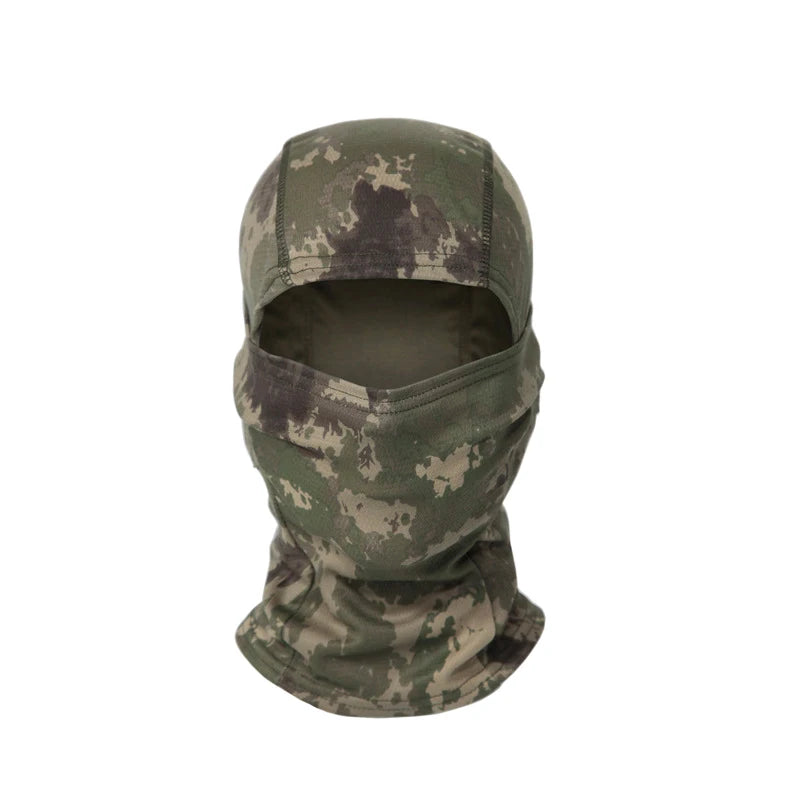 Breathable Face Mask Balaclava – UPF Sun Protection for Fishing & Outdoor Adventures Ruins Green Nova Fishing & Outdoors