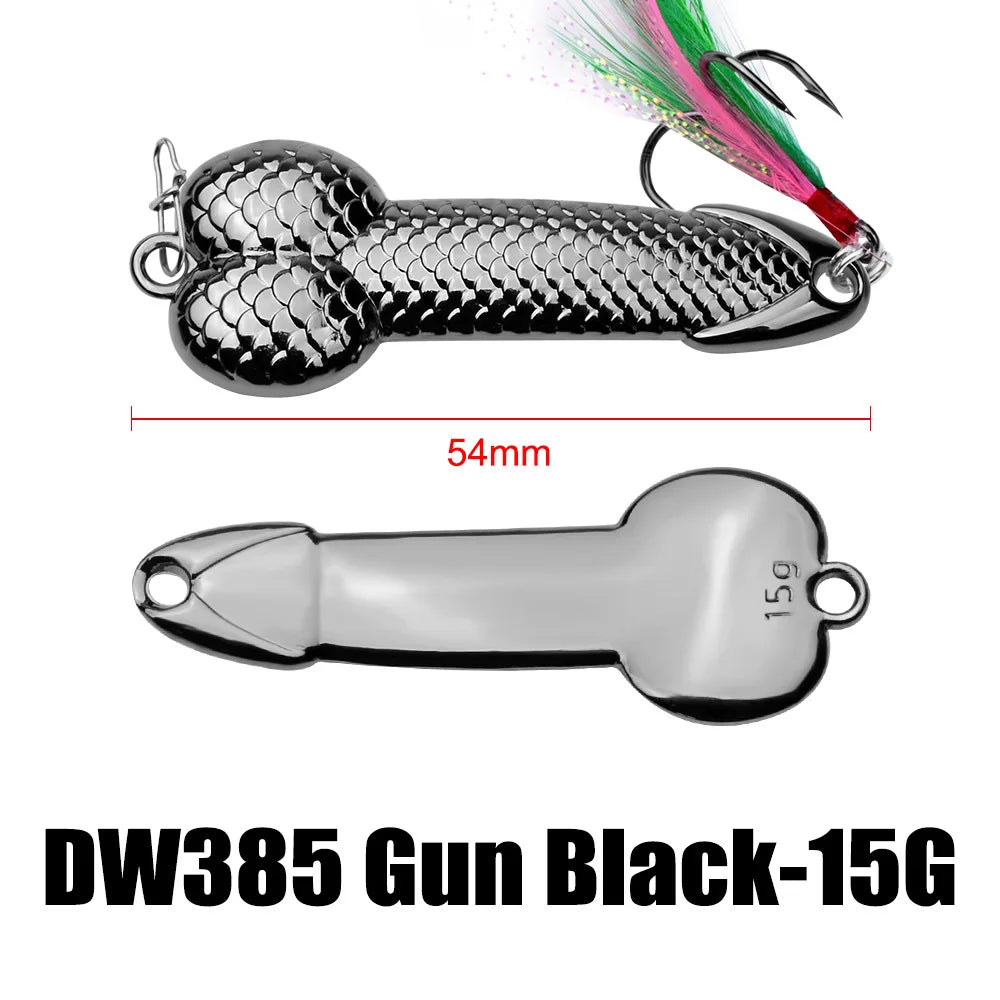 The "Ultimate Icebreaker" Blade Lure 15g Black Nova Fishing & Outdoors