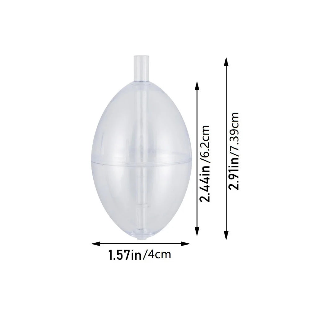 Nova Clear Bubble Floats – Water-Fillable Casting Bubbles for Fly & Lure Fishing (10-Pack) Size L-10pcs China Mainland Nova Fishing & Outdoors