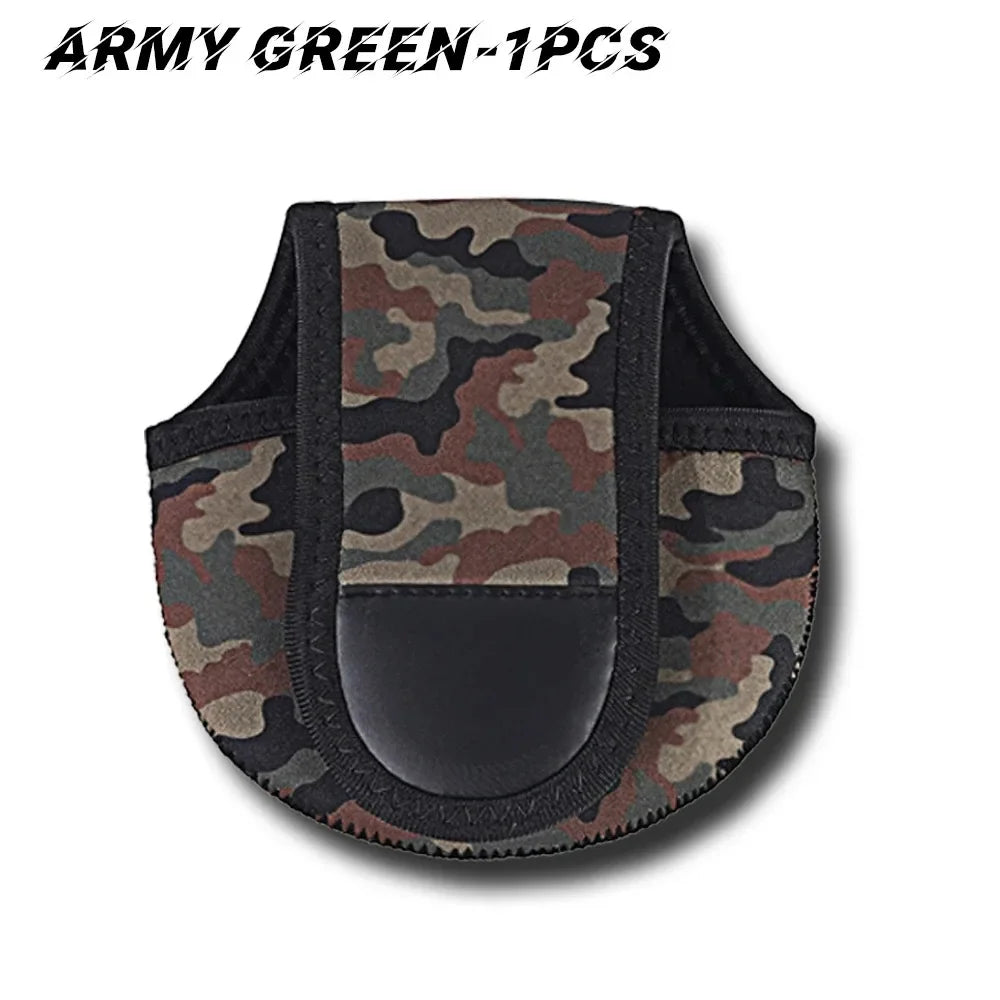 Padded Fishing Reel Protective Storage Bag and Case GREEN 1PCS Nova Fishing & Outdoors